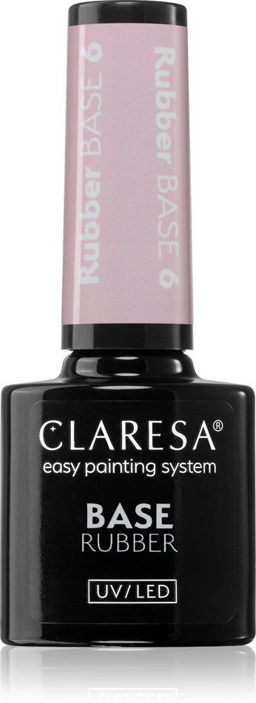 Claresa UV/LED Base Rubber base coat for gel nails Farbton 6 5 g