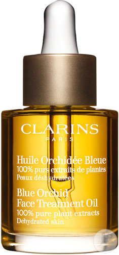 Clarins Aroma Blue Orchid Oil Dehydrated Skin Pipette Bottle 30ml
