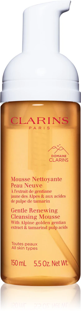 Clarins Cleansing Gentle Renewing Cleansing Mousse gentle cleansing foam for all skin types
