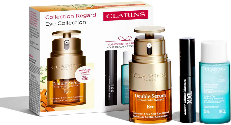Clarins Double Serum Eye Collection gift set for the eyes