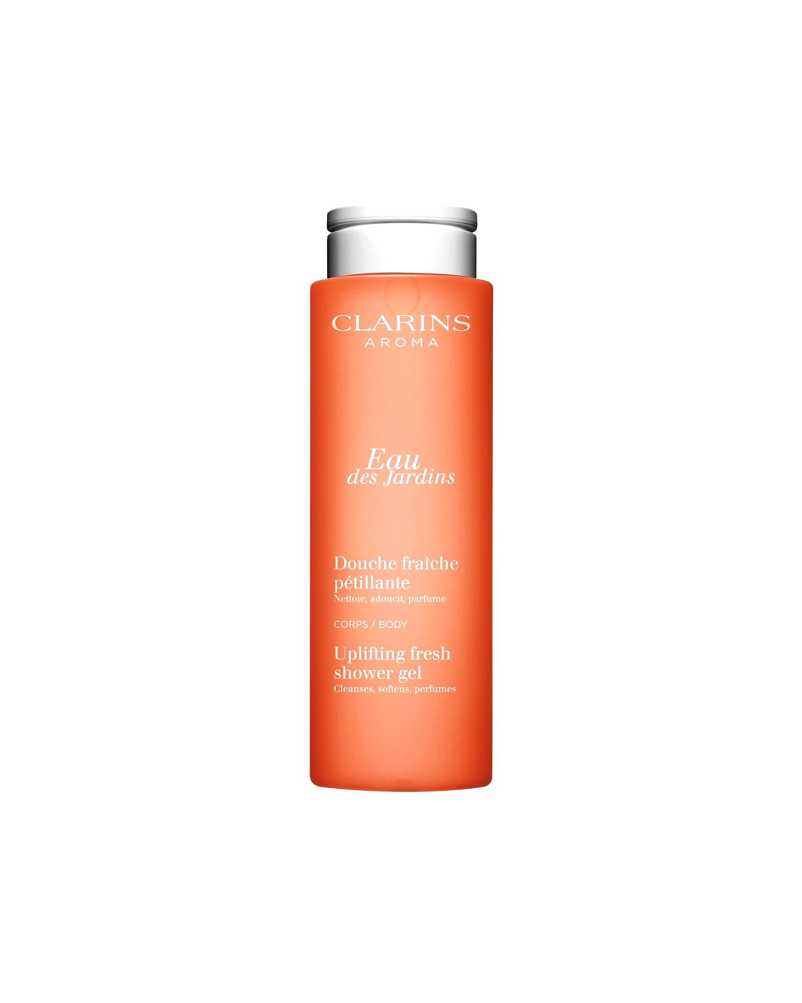 Clarins shower gel Eau de Jardins Douche fraîche pétillante