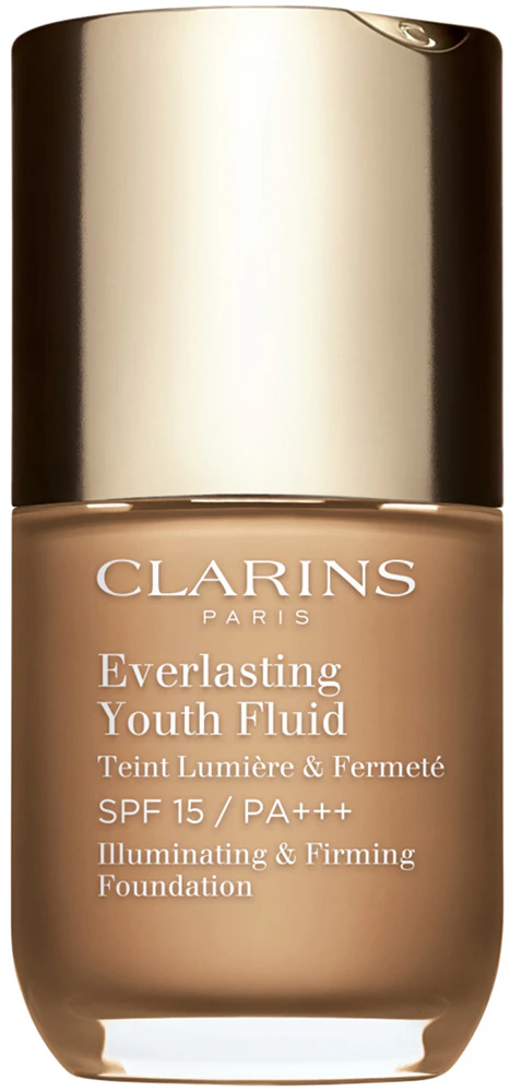 Clarins Everlasting Youth Fluid Foundation Refreshing Makeup SPF 15