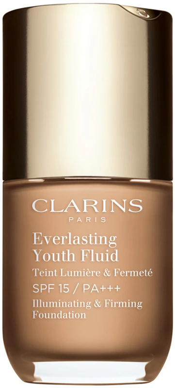 Clarins Everlasting Youth Fluid Foundation Refreshing Makeup SPF 15 Farbton 108.5 Cashew 30 ml