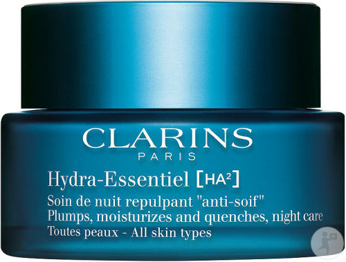 Clarins Hydra-Essentiel Plumping Night Care For All Skin Types Jar 50ml