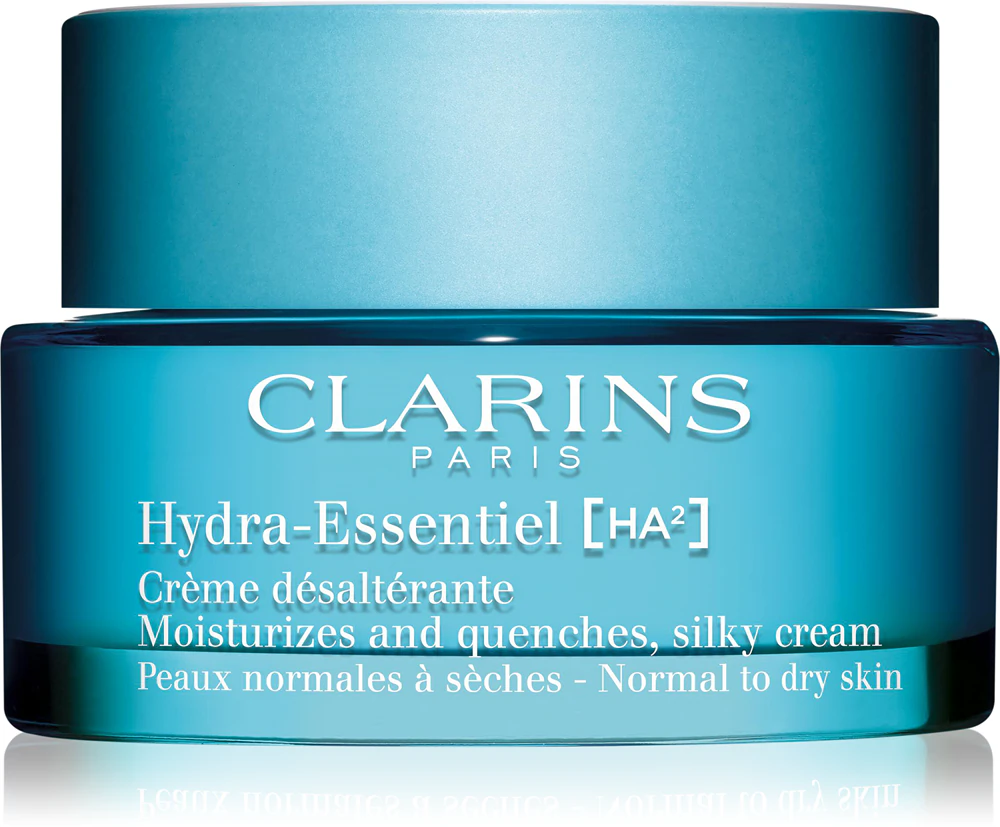 Clarins Hydra-Essentiel [HA²] Silky Cream moisturizing and firming day cream with hyaluronic acid 50 ml