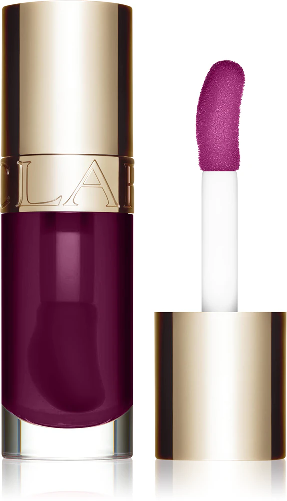 Clarins Lip Comfort Oil Lip oil with moisturizing effect Farbton 10 plum 7 ml