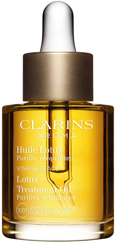 Clarins Lotus Treatment Oil regenerating oil with a smoothing effect during the day and night