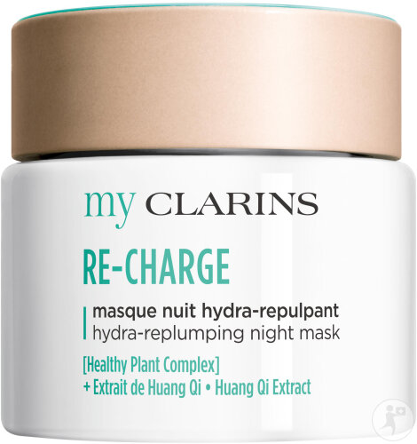 Clarins My Clarins Re-Charge Moisturizing Plumping Night Mask For Face Jar 50ml
