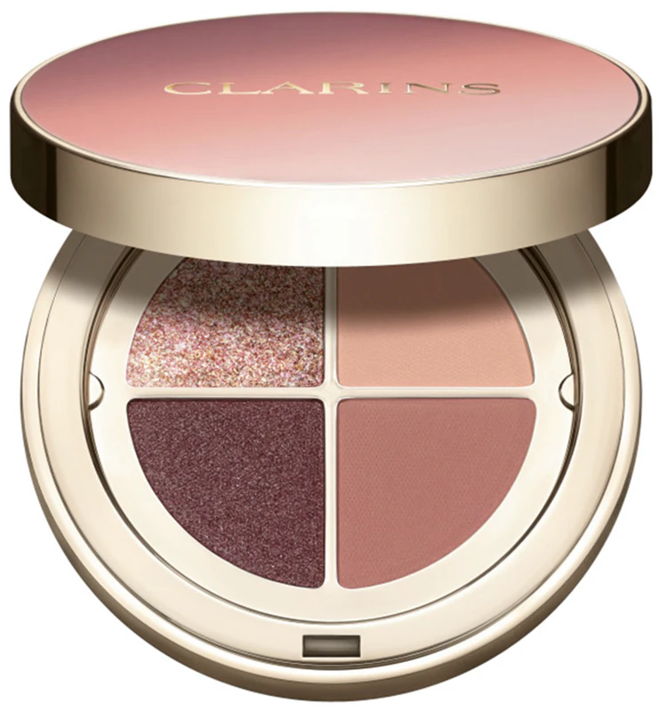 Clarins Ombre 4 Color Eye Palette eyeshadow palette for a long-lasting effect Farbton 01 - Fairy Tale Nude Gradation 4,2 g