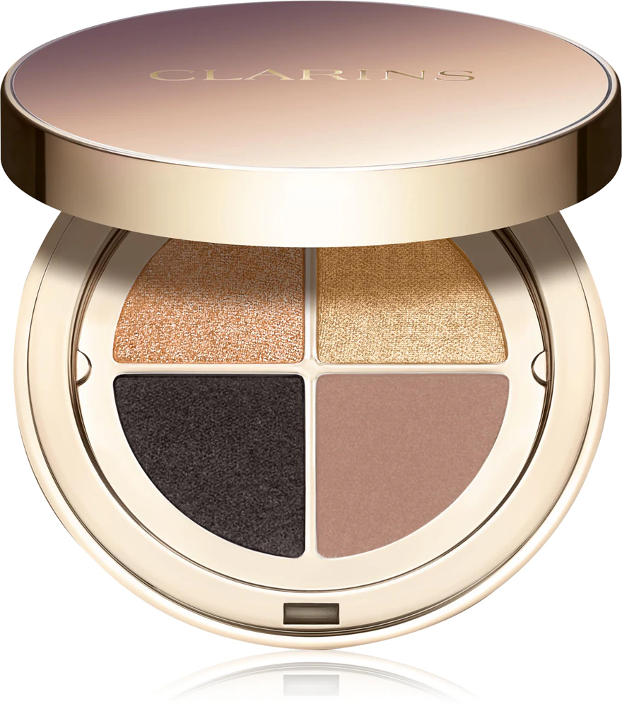 Clarins Ombre 4 Color Eye Palette eyeshadow palette for a long-lasting effect Farbton 08 - Amber Gradation 4,2 g
