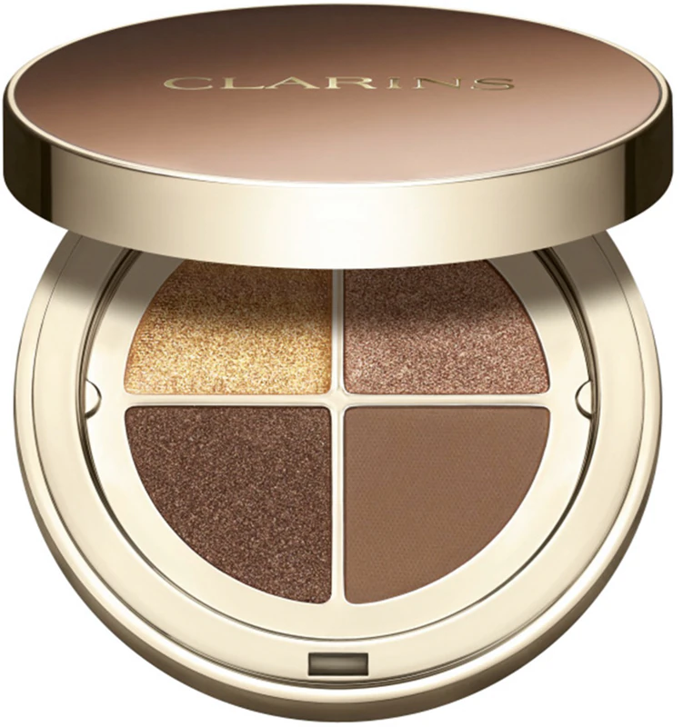 Clarins Ombre 4 Color Eye Palette eyeshadow palette for a long-lasting effect Farbton 04 - Brown Sugar Gradation 4,2 g
