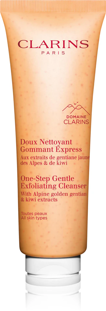Clarins One Step Gentle Exfoliating Cleanser mild peeling gel for all skin types