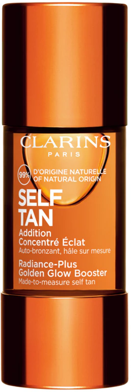 Clarins Self Tan Radiance-Plus Golden Glow Booster self-tanning preparation for the face