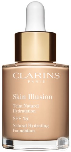 Clarins Skin Illusion Natural Hydrating Foundation SPF15 Nude 105 bottle 30ml