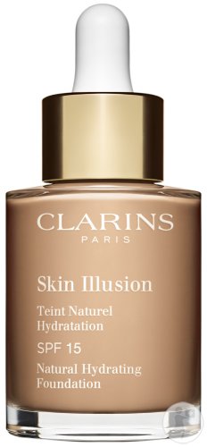 Clarins Skin Illusion Natural Hydrating Foundation SPF15 Sand 108 bottle 30ml