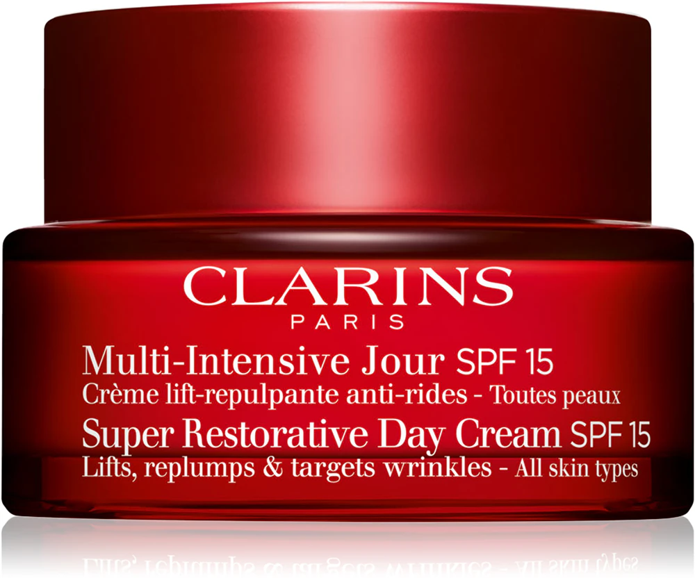 Clarins Super Restorative Day Cream SPF 15 rejuvenating day cream SPF 15