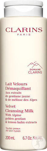 Clarins Velvet cleansing milk bottle 200ml