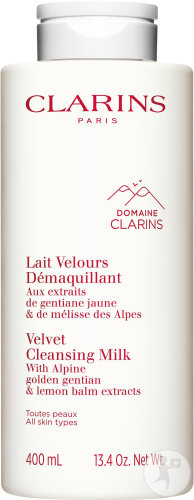 Clarins Velvet cleansing milk bottle 400ml