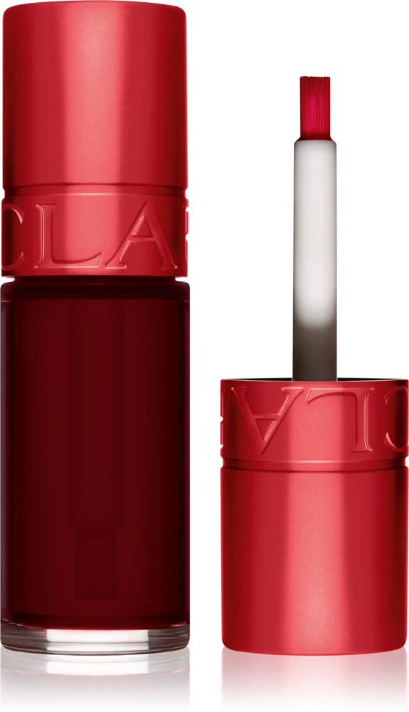 Clarins Water Lip Stain matte lip gloss with moisturizing effect Farbton 09 deep red water 7 ml