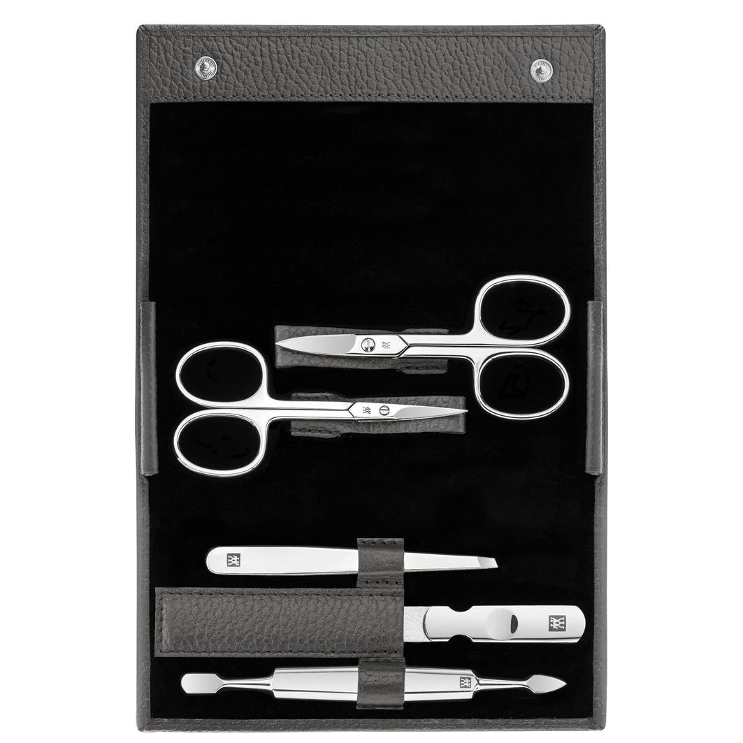 ZWILLING ® Classic Inox Pint button etui, leather, 5-pc.