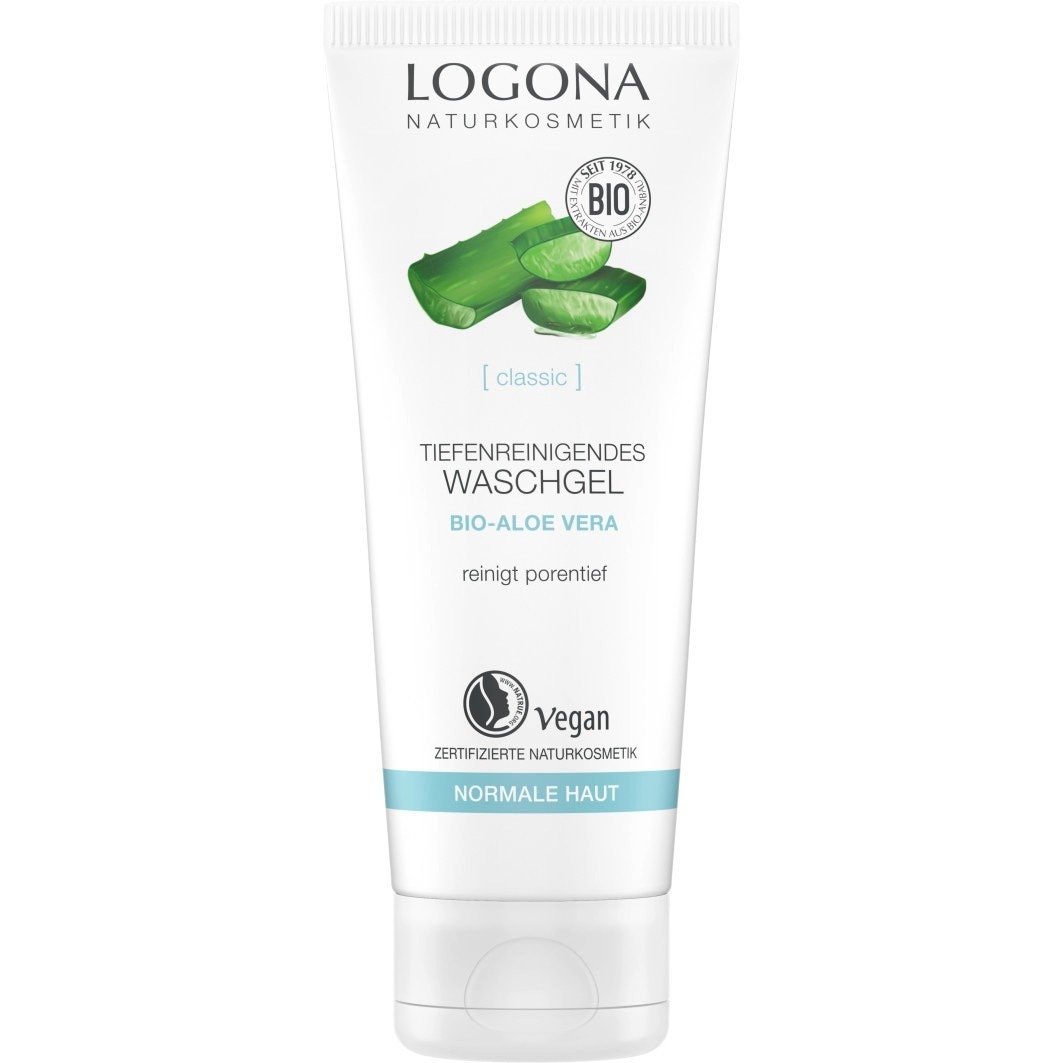 Logona Classic Deep Cleansing Washing Gel Organic Aloe Vera