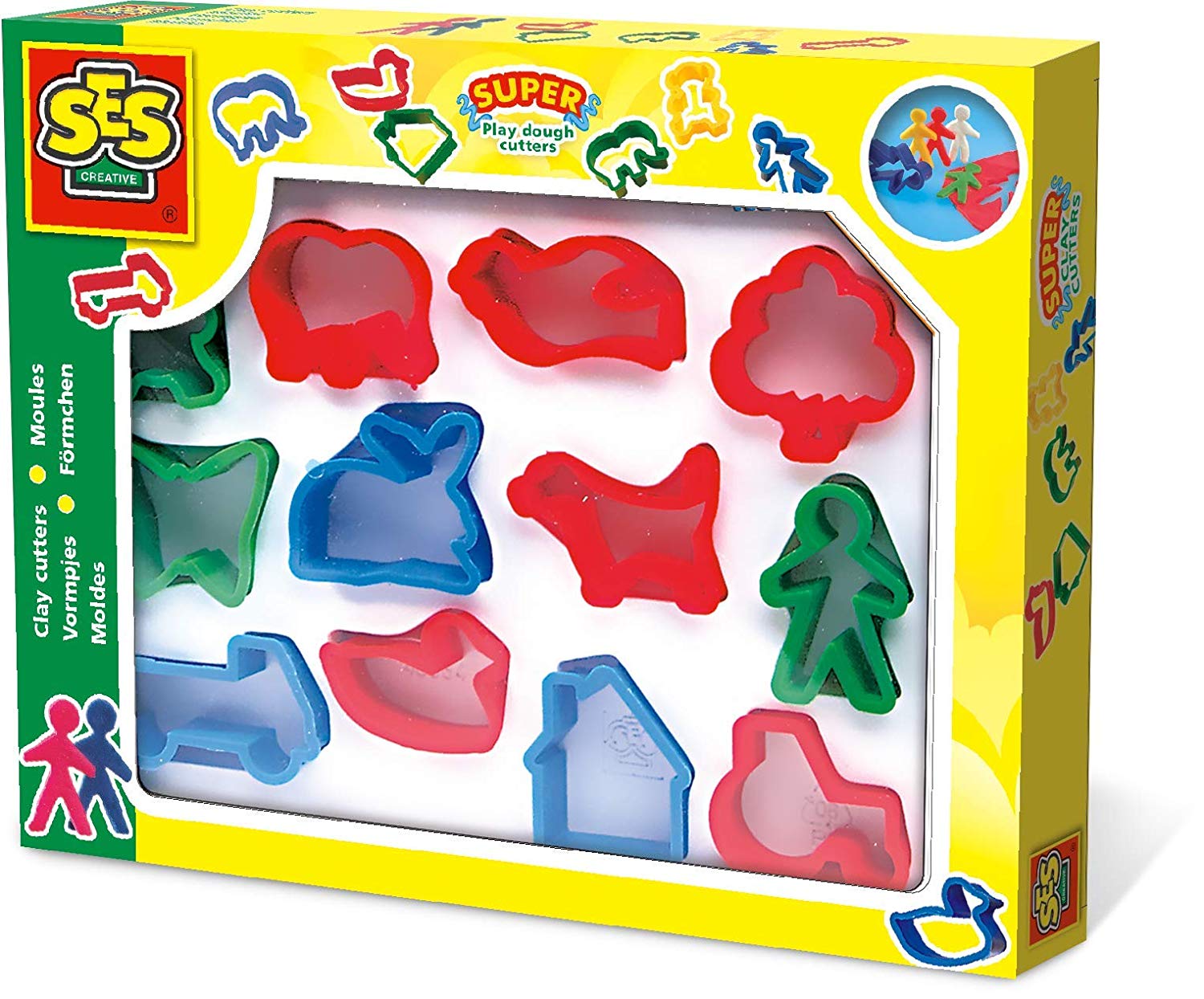 SES Creative Clay Cutters Pack Of