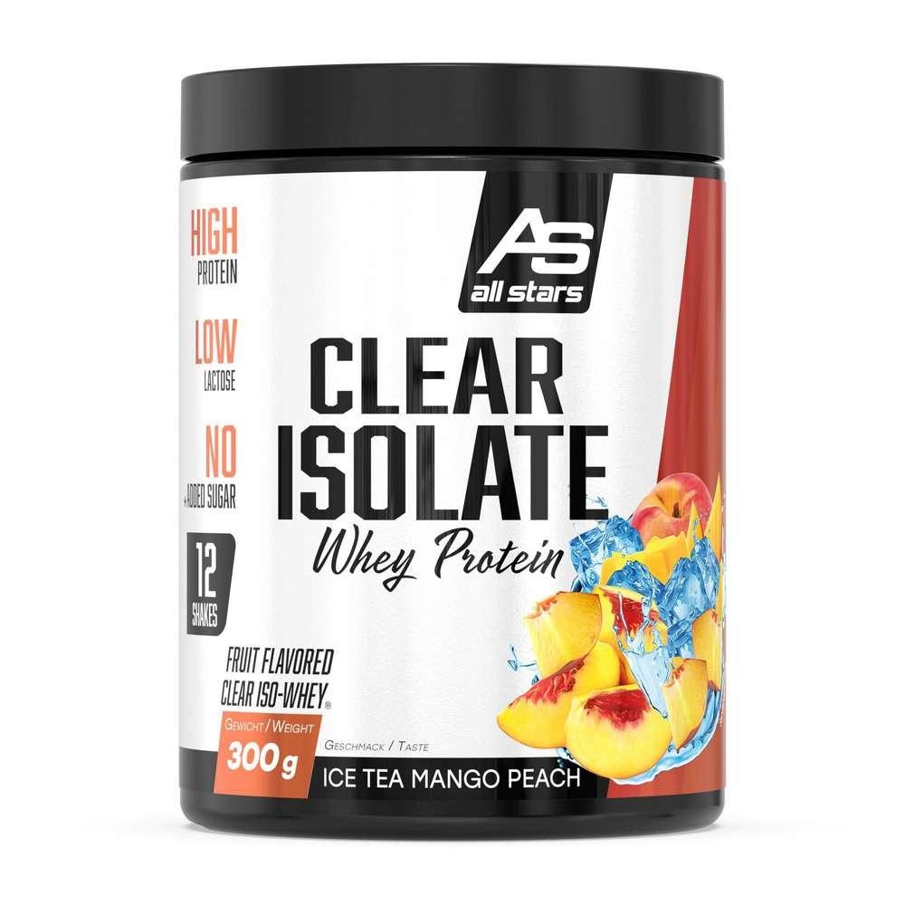 All Stars Clear Isolate Protein, Ice Tea Mango-Peach