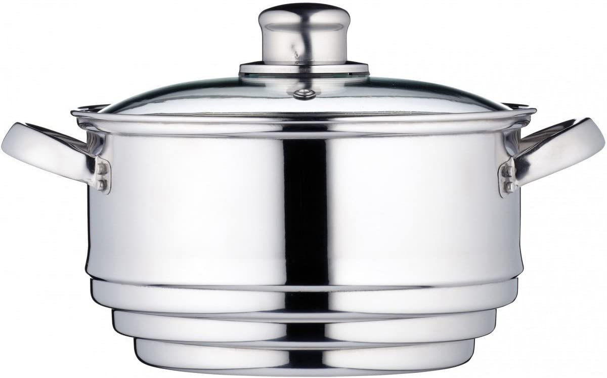 KitchenCraft Clearview Stainless Steel Universal Steamer