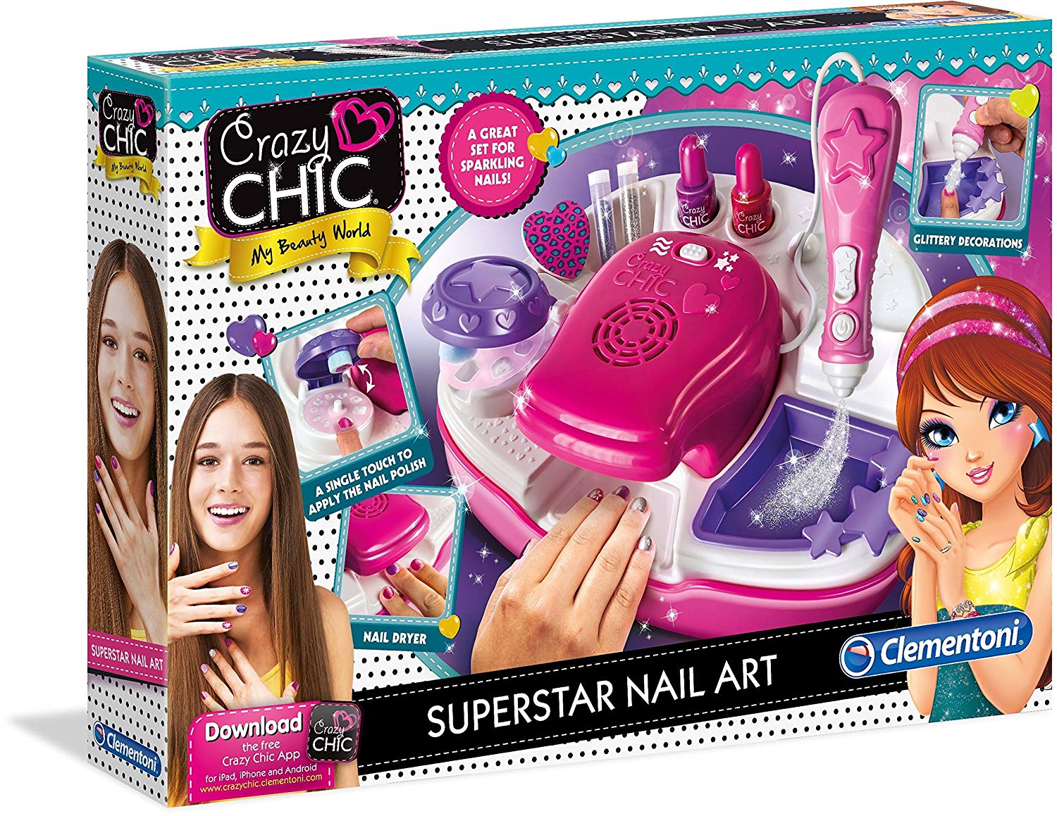 Clementoni Superstar Nail Design Set