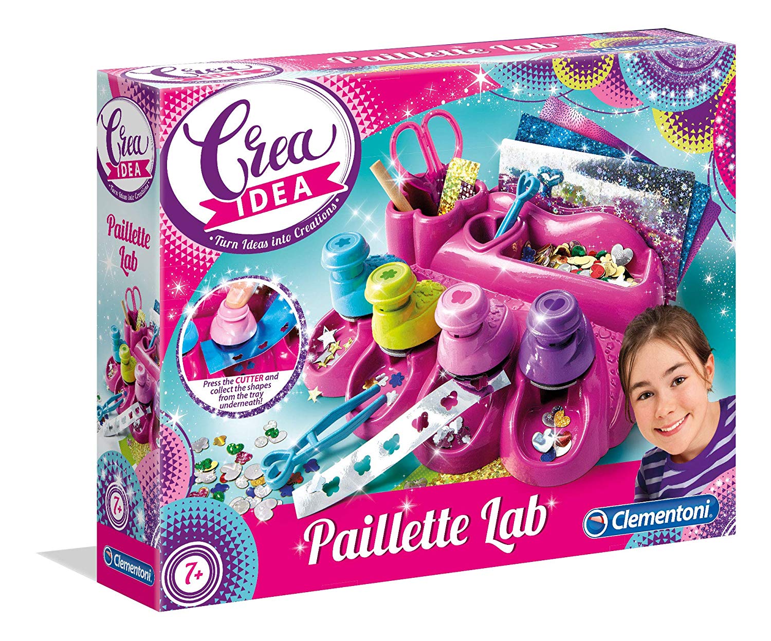 Clementoni Created Idea Sequin Laboratory Multi Colour