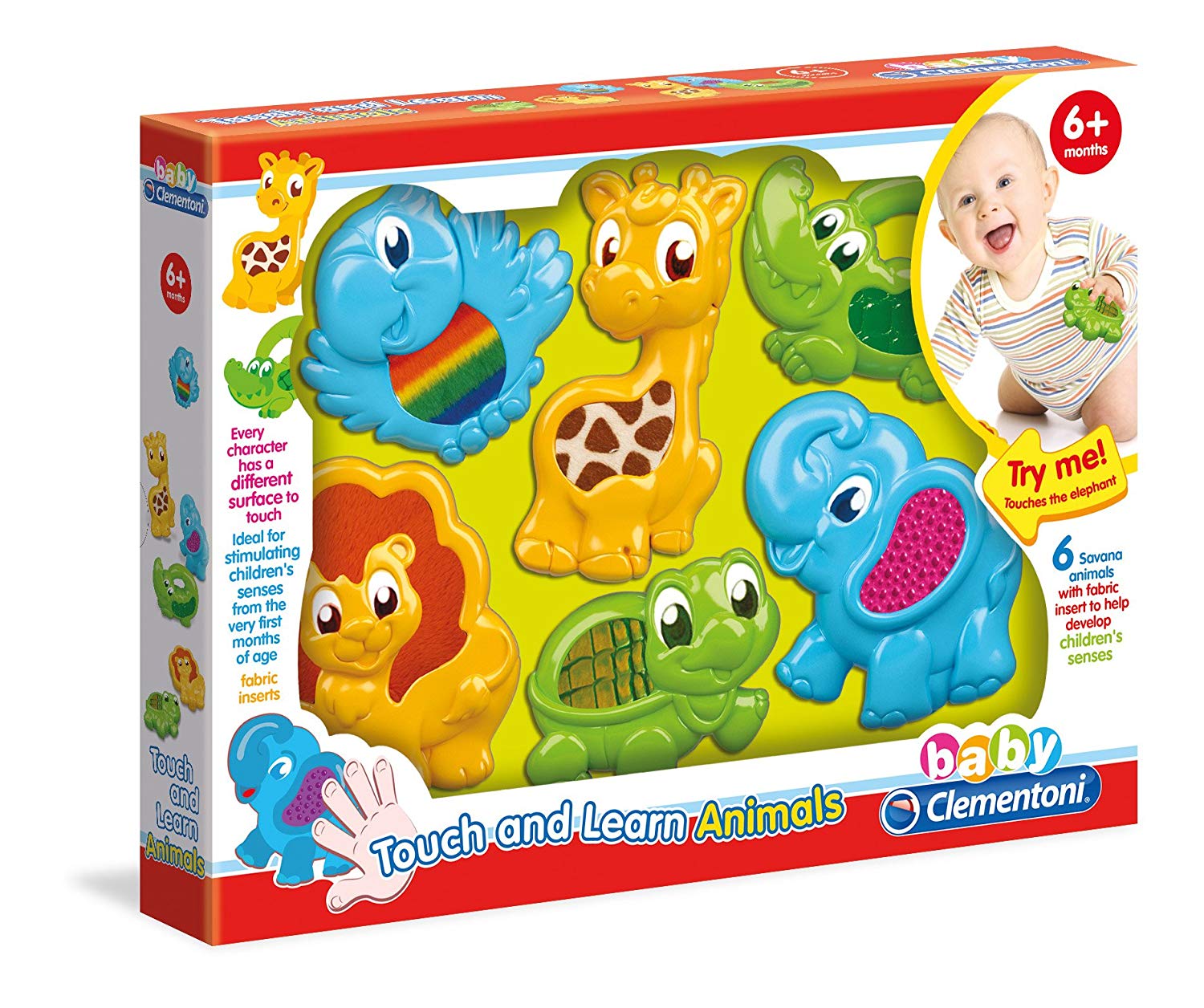 Clementoni F Hl And Learning Animals Multi Colour