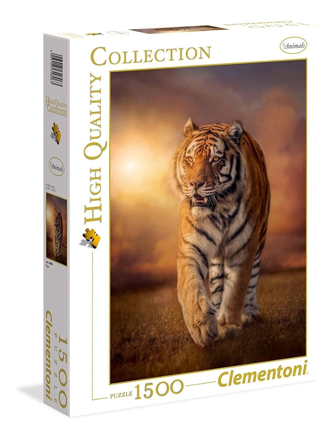 Clementoni Tiger Puzzle Pieces