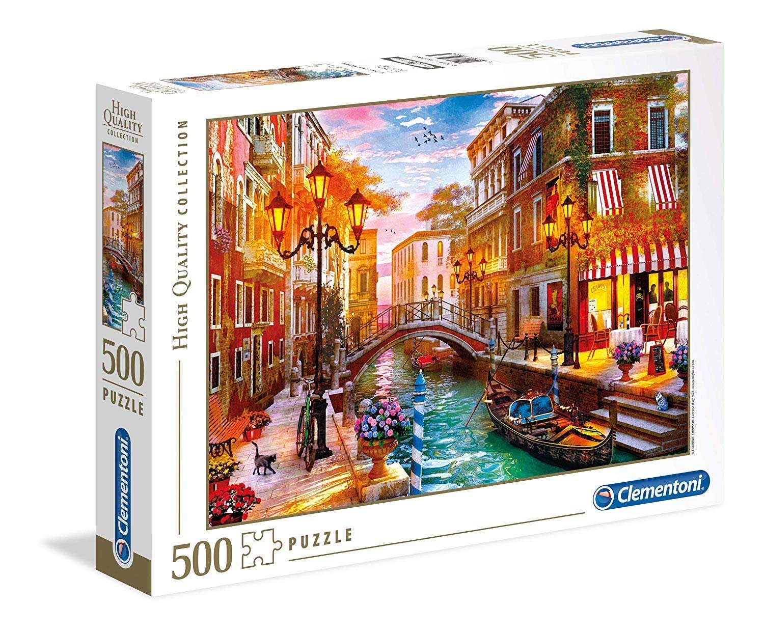 Clementoni High Quality Collection Sunset Over Venice Pieces Multicoloured