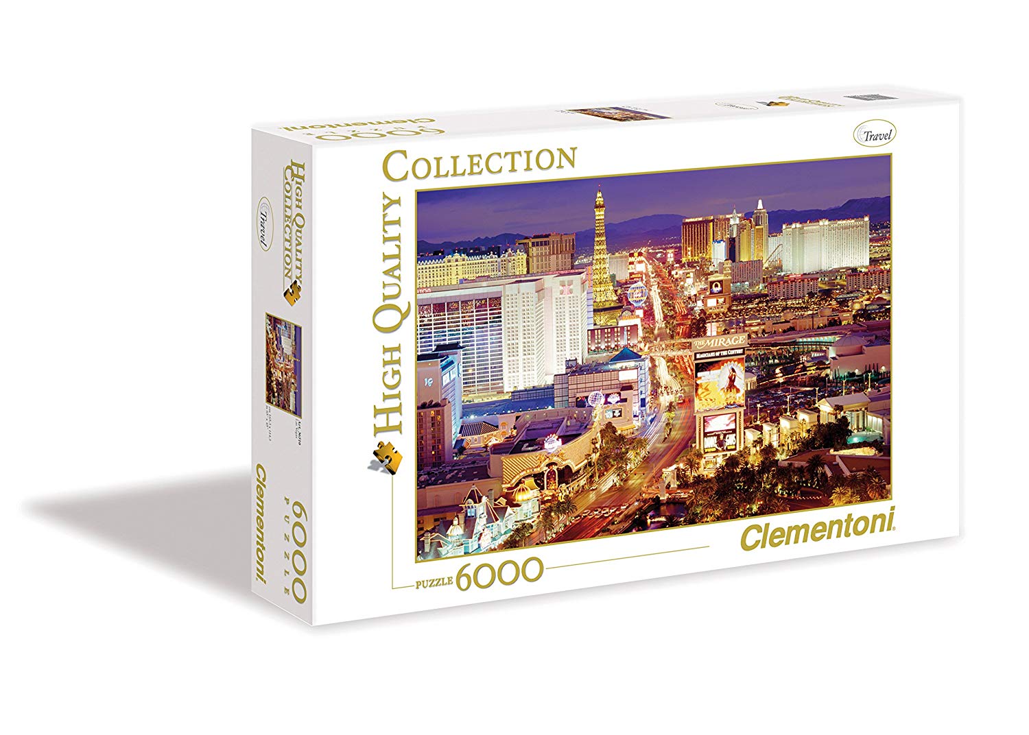 Clementoni Jigsaw Puzzle Pieces Las Vegas