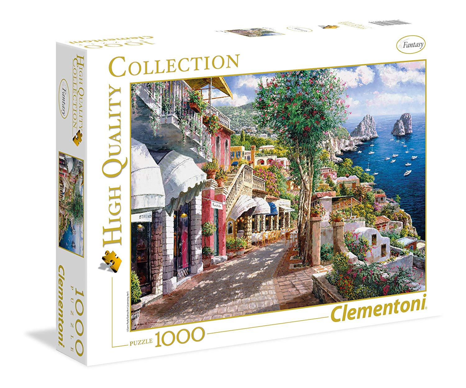 Clementoni Puzzle Collection Capri Parts