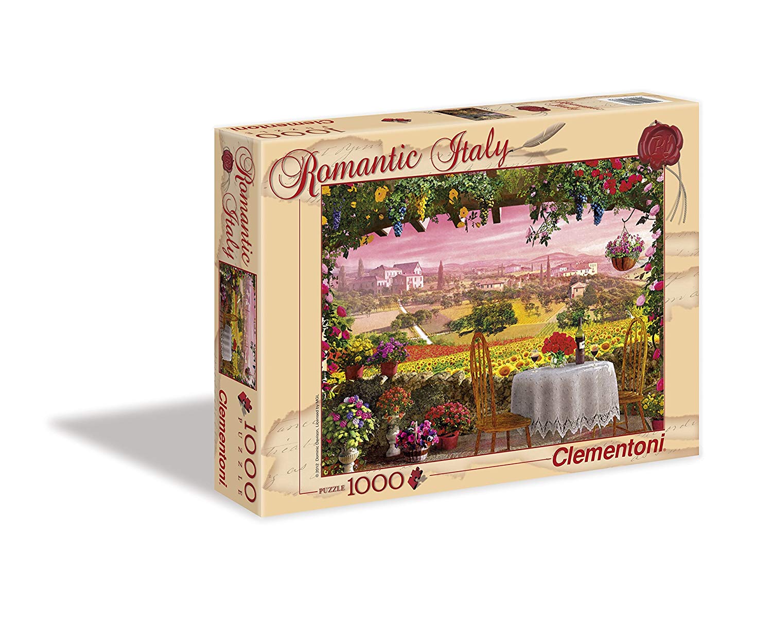 Clementoni Puzzle Romantikpuzzle Toscana Teile