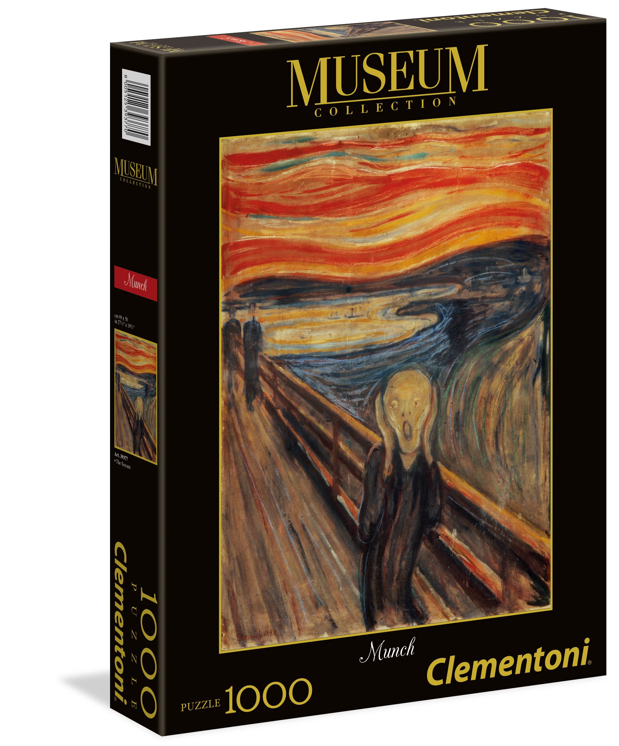 Clementoni Jigsaw Puzzle Museum L Urlo Di Munch