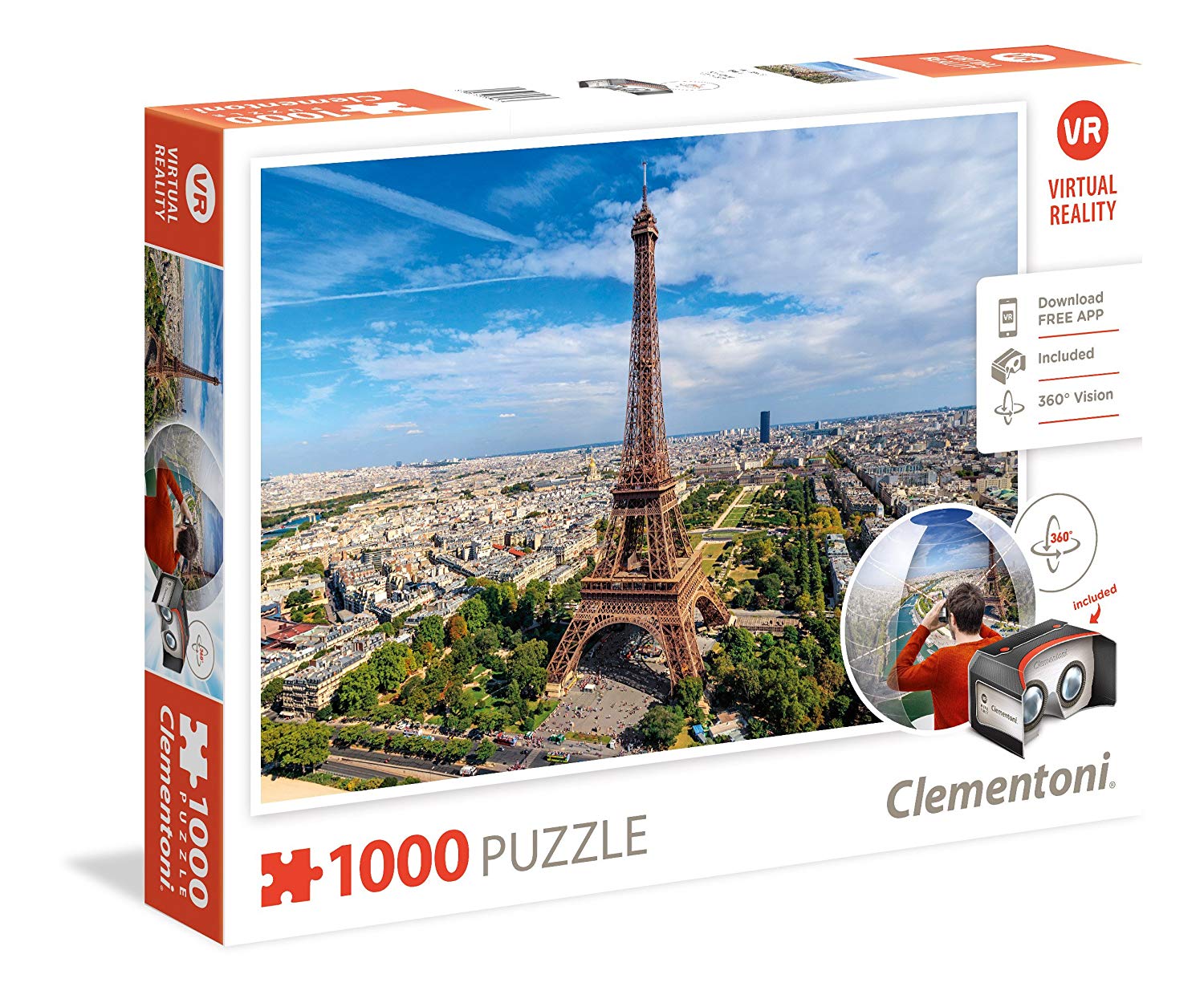 Clementoni Jigsaw Puzzle Virtual Reality Paris