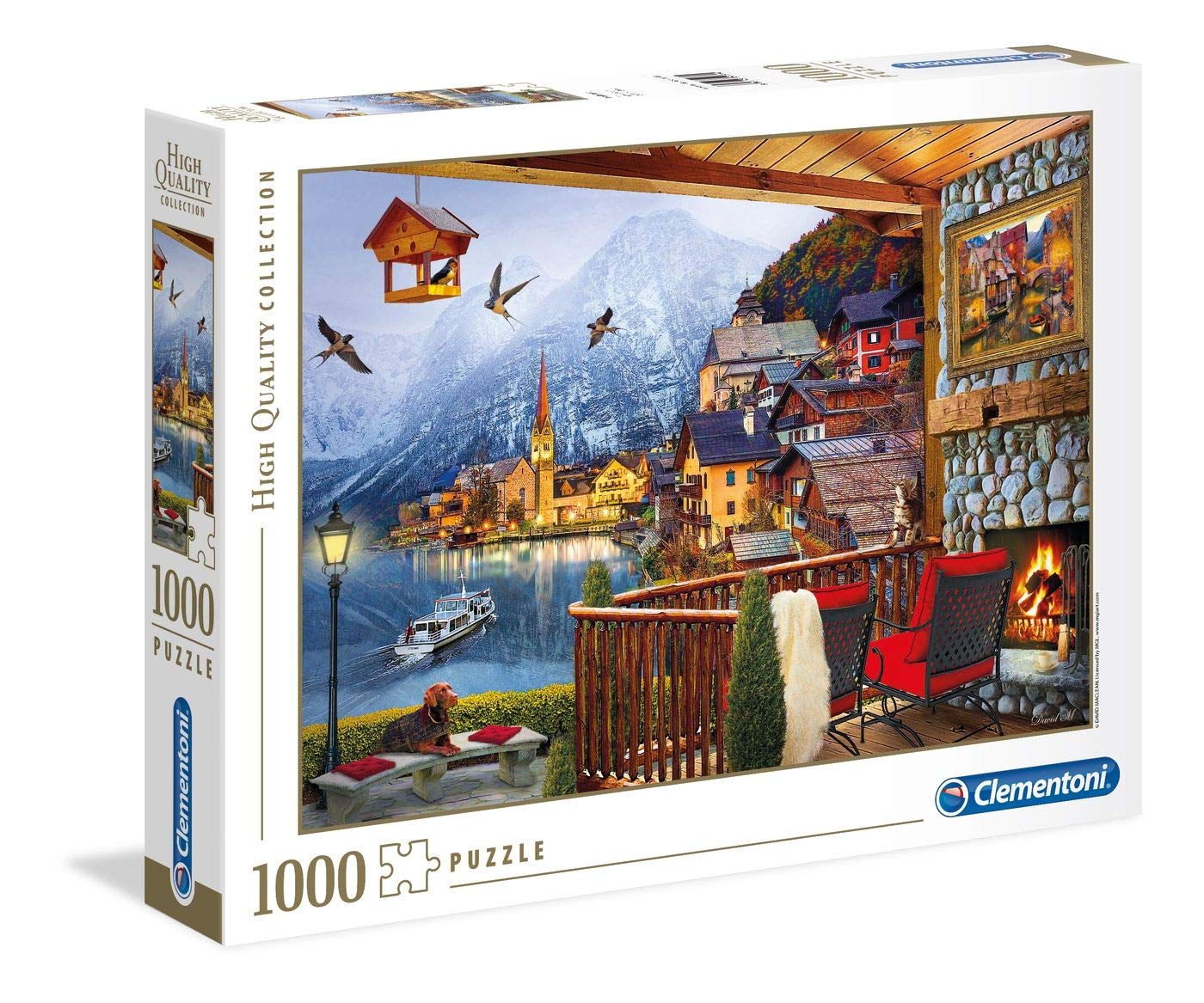 Clementoni High Quality Collection Hallstatt Pieces Multicolour