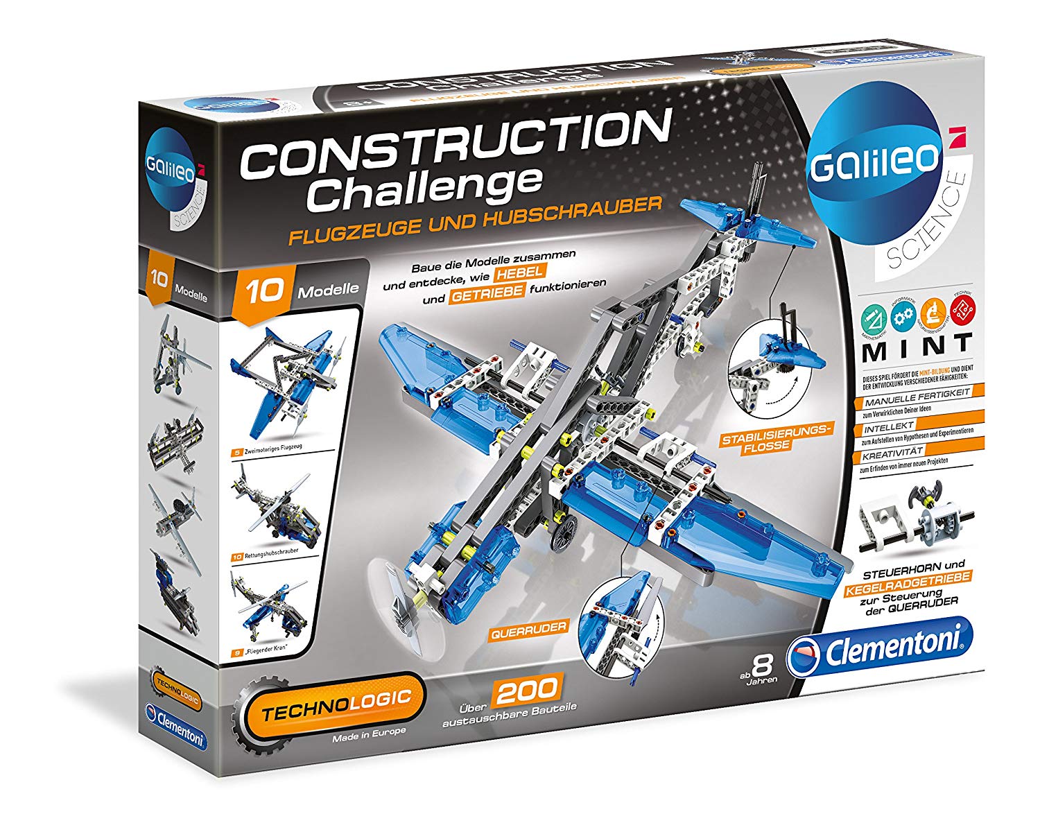 Clementoni Galileo Technologic Planes Helicopters