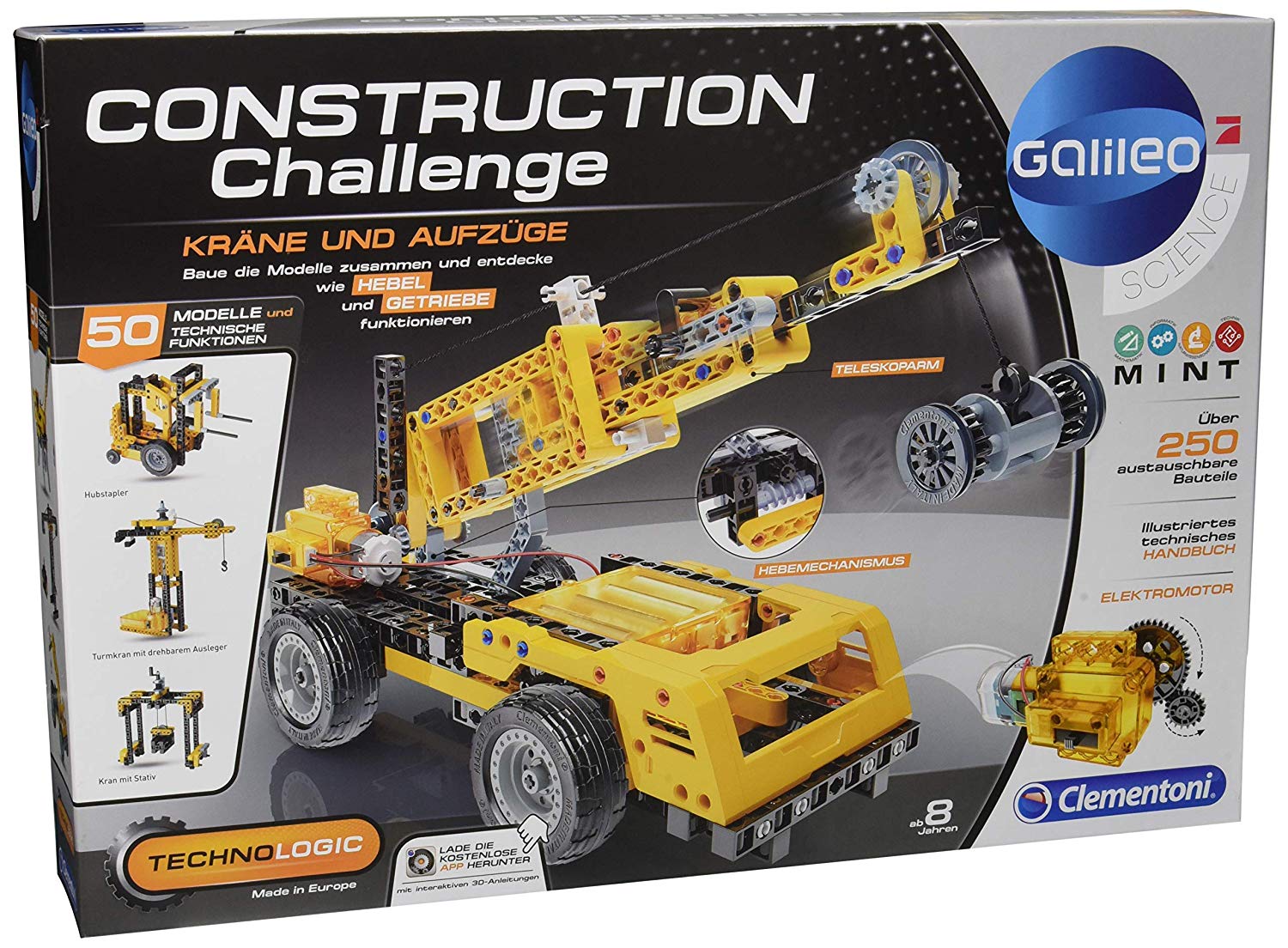 Clementoni Construction Challenge Kr Ne Aufz Ge More Colours