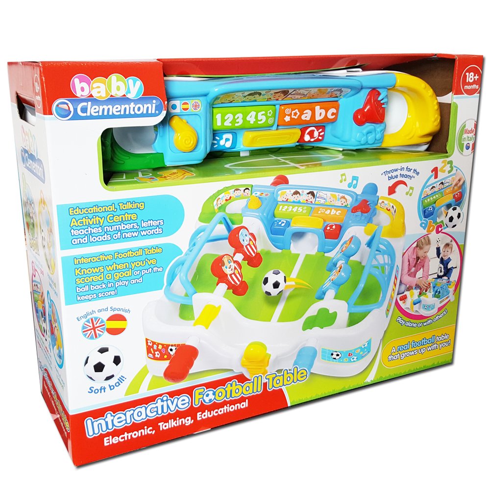 Clementoni Interactive Table Football And Spanish Uk