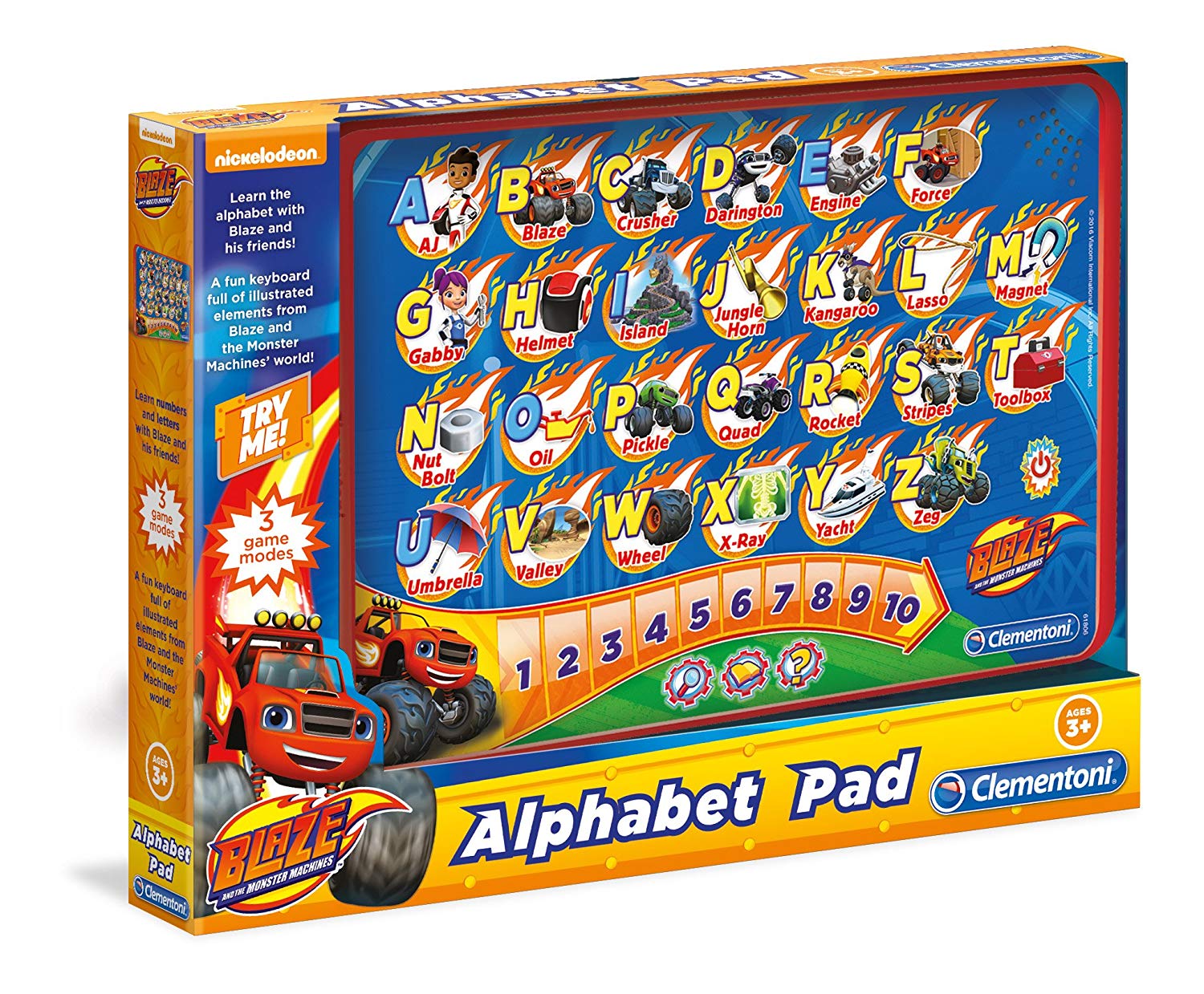 Clementoni Alphabet Pad Blaze