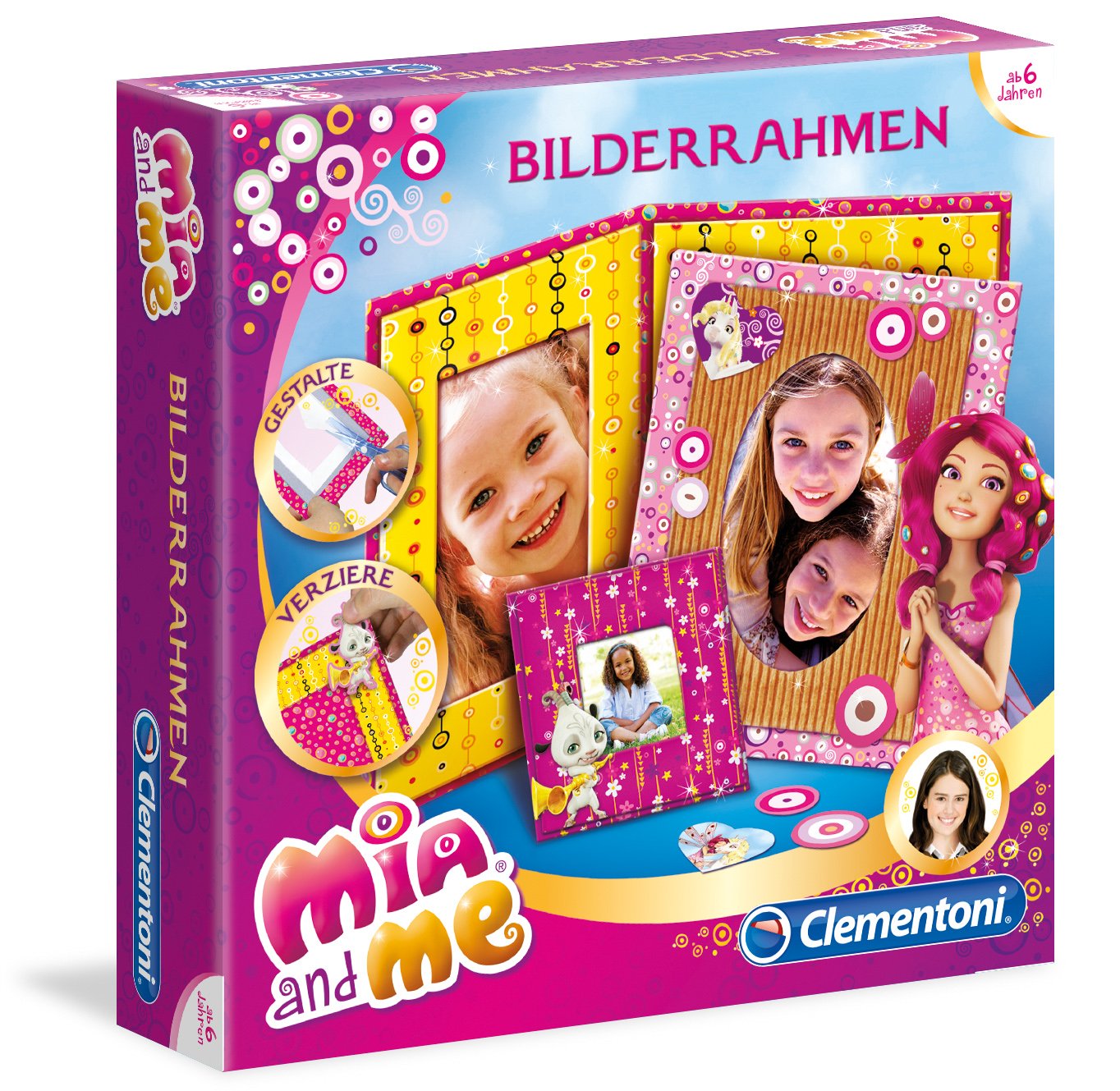 Clementoni Mia And Me Frame Creative Kit