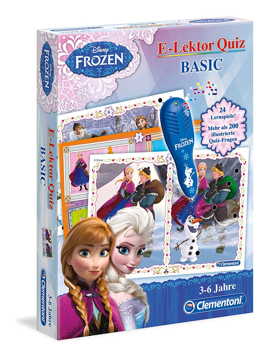 Clementoni Electro Quiz Basic Frozen The Ice Queen