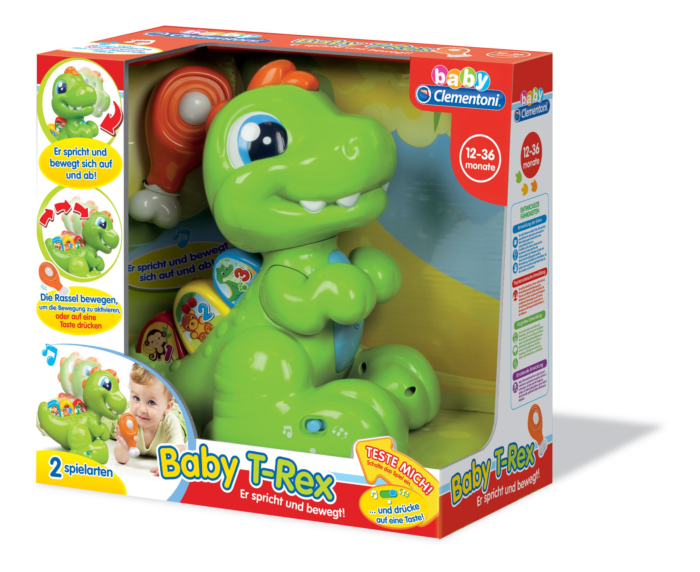 Clementoni Baby T Rex Baby Products
