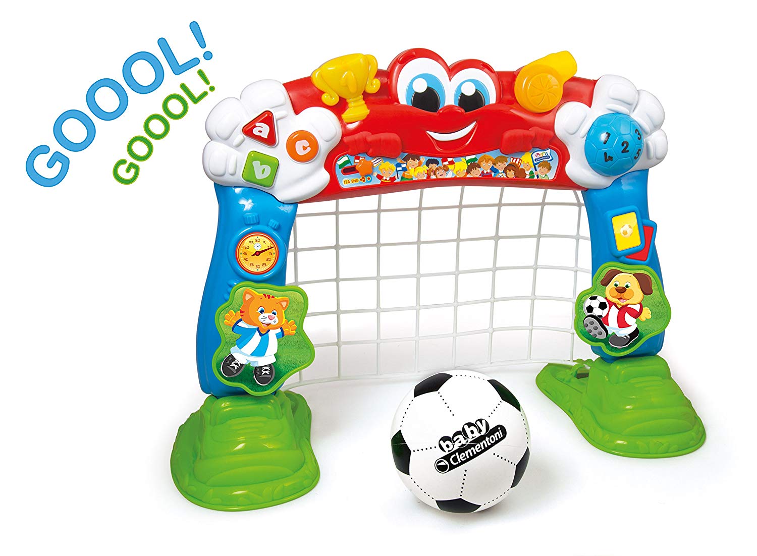 Clementoni Interactive Football Goal Educational Toy