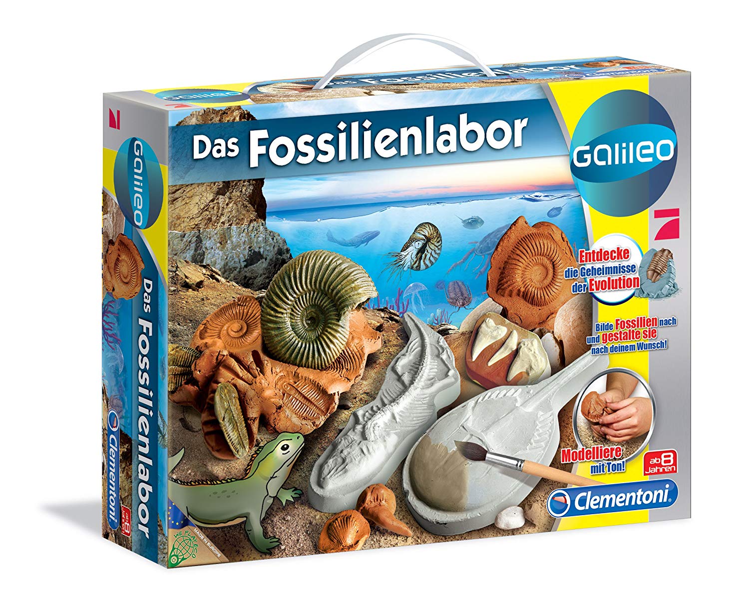 Clementoni The Fossil Laboratory Red Multi Colour