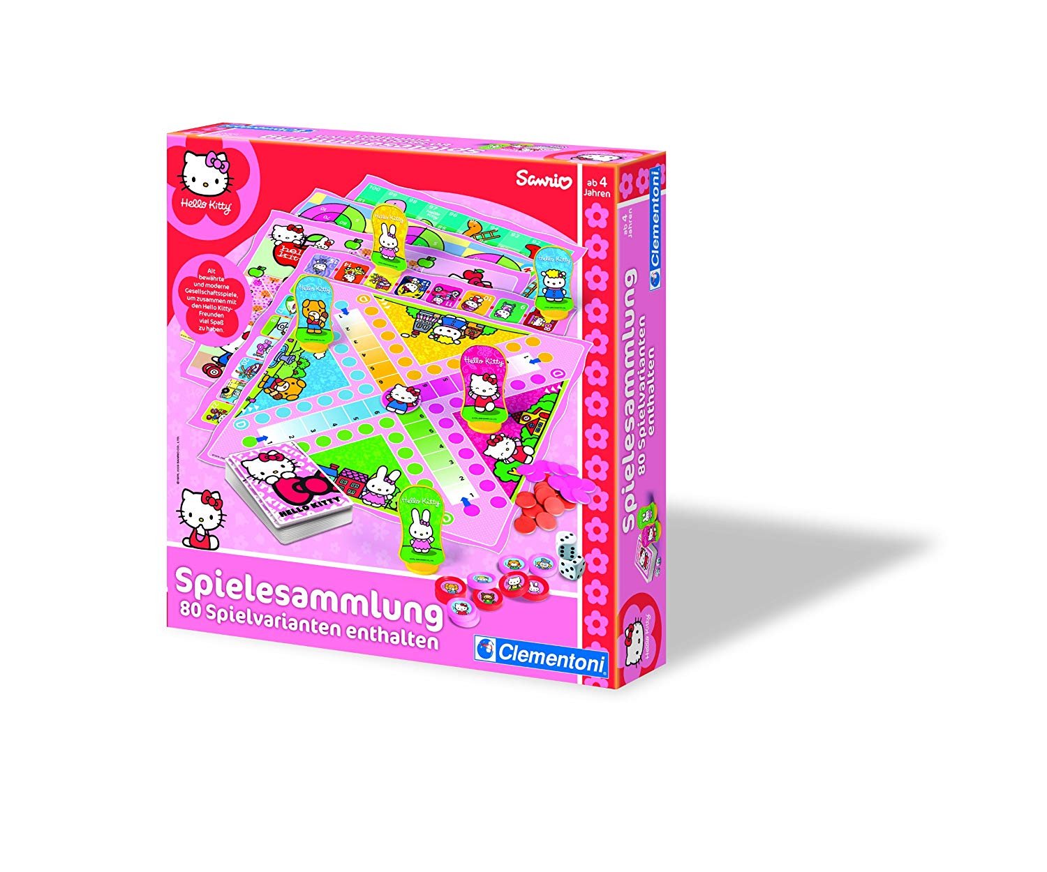 Clementoni Hello Kitty Game Set Different Games
