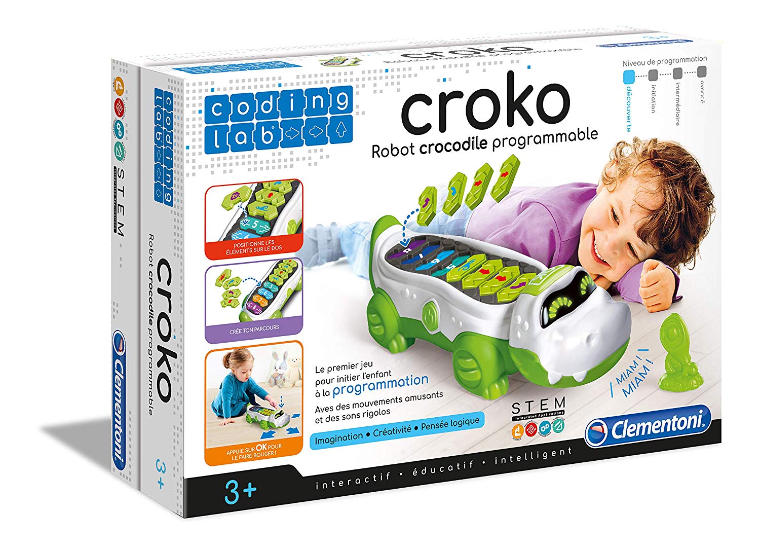 Clementoni Coding Lab Coko Programmable Robots Multi Colour